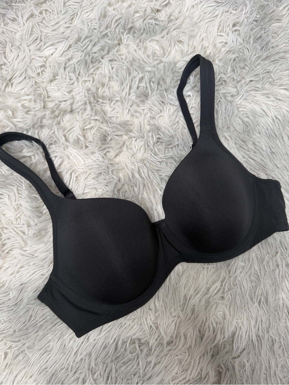 Soma Allura Underwire Black Bra Size 36C